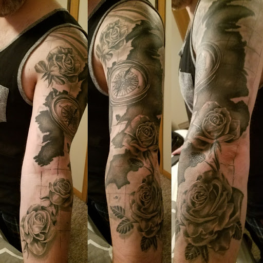 Explore literary tattoo ideas, creative tattoo ideas in Rockford, available at Delicious Ink Tattoo & Piercing