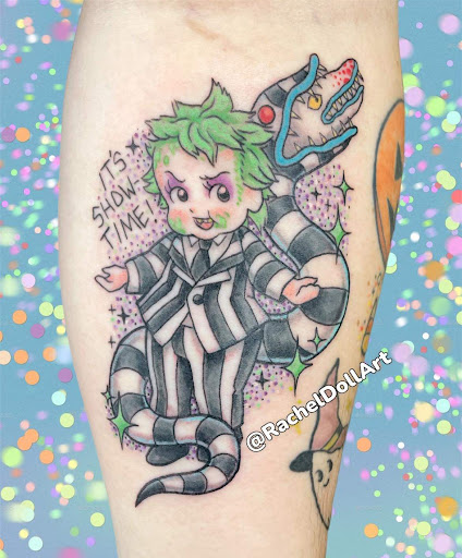 Explore chiefs tattoo ideas, creative tattoo ideas in Lees Summit, available at The Cherry Bomb Tattoo Co.