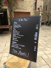 Restaurant Chez L'Ami Paul à Tourrettes-sur-Loup - menu / carte