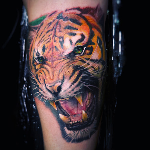 Explore killer klowns from outer space tattoo ideas, creative tattoo ideas in Clovis, available at High Sierra Tattoo Co.