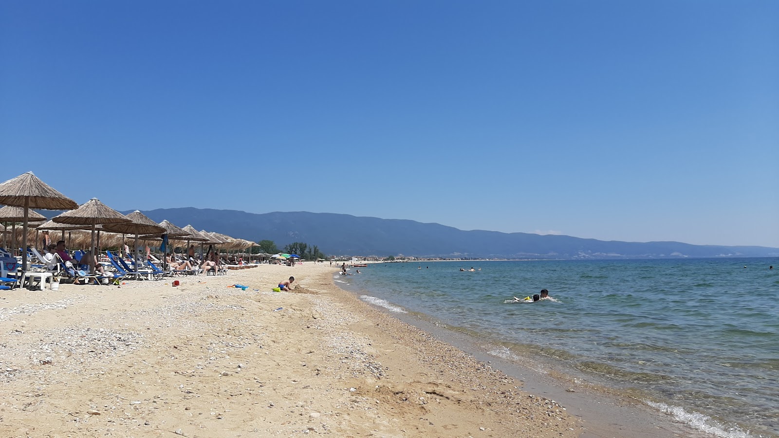 Fotografie cu Stavros Beach cu drept și lung