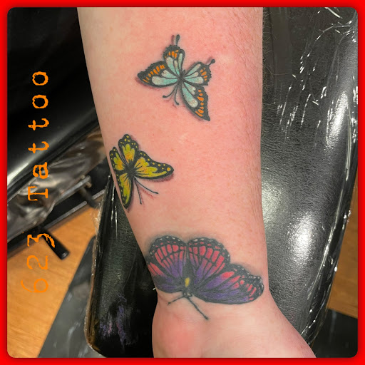 Explore c.r.p.s tattoo ideas for a daughter to honor her father, creative tattoo ideas in Watertown, available at 623 Tattoo