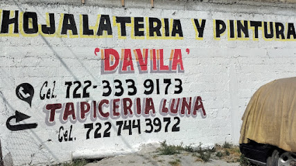 Hojalatería y Pintura Davila - Servicio de Tapicería Tapiz Arte Talleres
