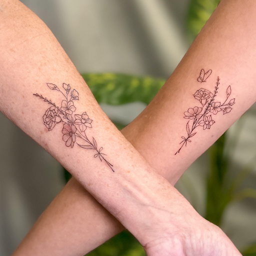 Explore spine tattoo ideas for females, creative tattoo ideas in Los Alamitos, available at Mr. Inkwells Classy Tattoos