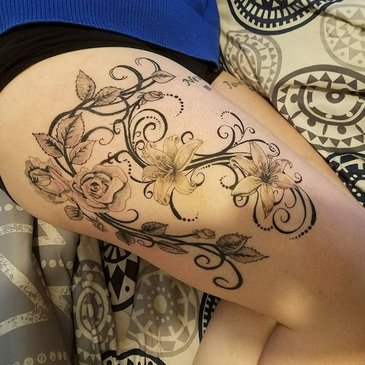 Explore 8 ball tattoo ideas, creative tattoo ideas in Hudson Falls, available at ALTERED ADDICTION TATTOOS