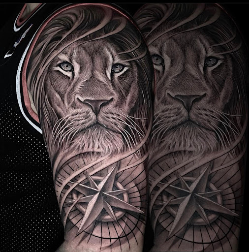 Explore route 66 tattoo ideas, creative tattoo ideas in Lake Alfred, available at Moreira Ink