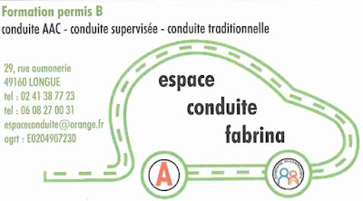 espace conduite fabrina à Longué-Jumelles