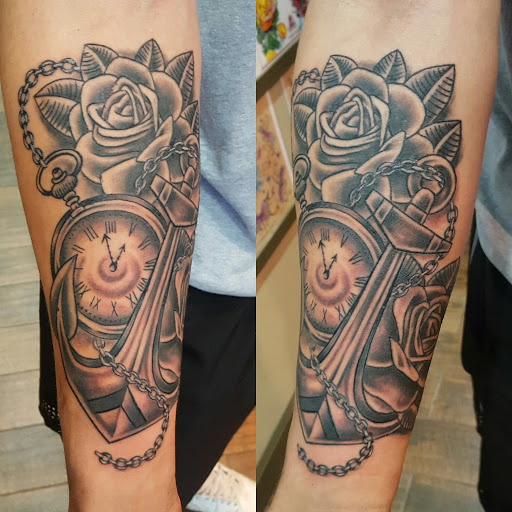 Explore cystic fibrosis tattoos idea, creative tattoo ideas in White Plains, available at Big Joe & Sons Tattooing