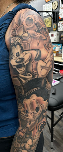Explore hometown tattoo ideas, creative tattoo ideas in La Habra, available at Raining Ink Tattoo Studio