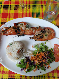 Poisson frit du Restaurant créole Restaurant Chez Olivier à Sainte-Rose - n°9