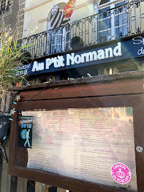 Restaurant Au P'tit Normand à Cambremer menu