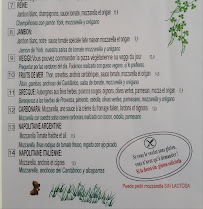 Restaurant Pizzeria Serino à Hendaye - menu / carte