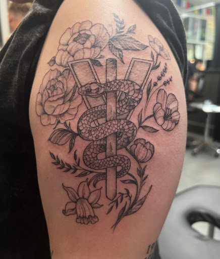 Explore butterfly tattoo ideas for females, creative tattoo ideas in Matthews, available at Divine Arts Tattoo Company