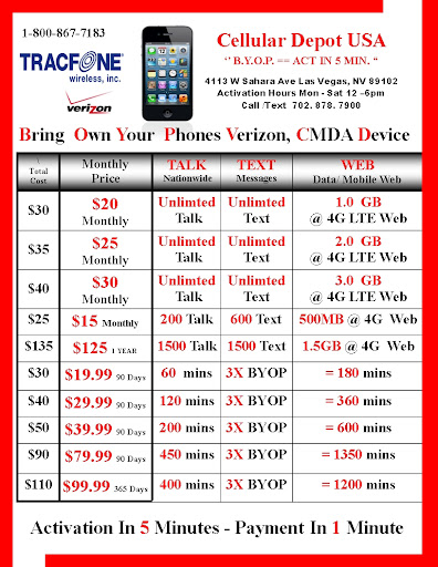 Cell Phone Store «Cellular Depot USA», reviews and photos, 4113 W Sahara Ave, Las Vegas, NV 89102, USA