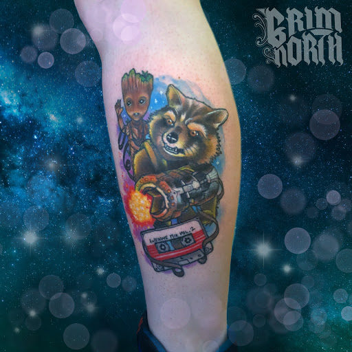 Explore colombian tattoo ideas, creative tattoo ideas in Portsmouth, available at Grim North Tattoo and Piercing