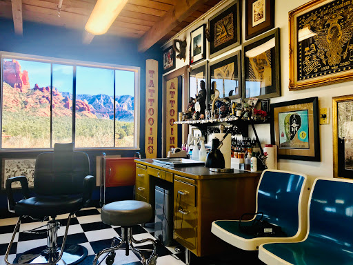 Explore neck tattoo ideas for guys, creative tattoo ideas in Sedona, available at Ascension Tattoo