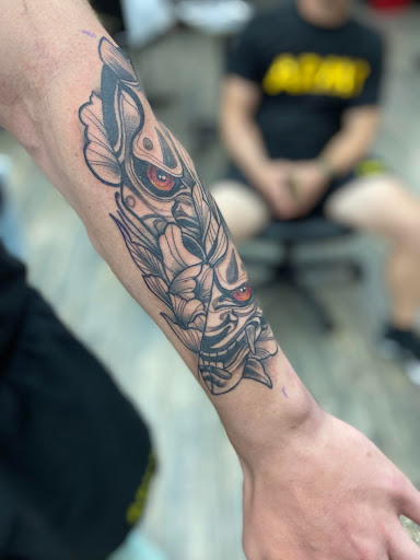Explore panda tattoo ideas, creative tattoo ideas in El Paso, available at American Tattoo Society of Ft Bliss