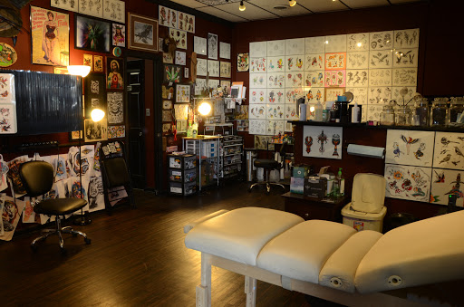 Explore up tattoo ideas, creative tattoo ideas in Huntsville, available at Blacktide Tattoo Co.