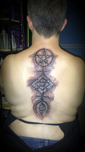 Explore men's skull tattoo ideas, creative tattoo ideas in Kingsport, available at Ink-a-zoid Tattoos & Piercings