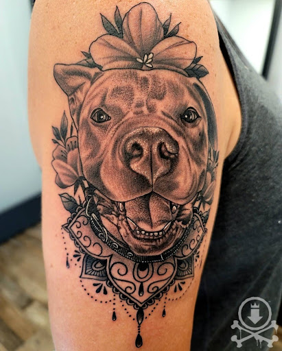 Explore wedding ring tattoo ideas for men, creative tattoo ideas in Deptford, available at 12 oz Studios Tattoos, Piercing, and Permanent Cosmetics Deptford