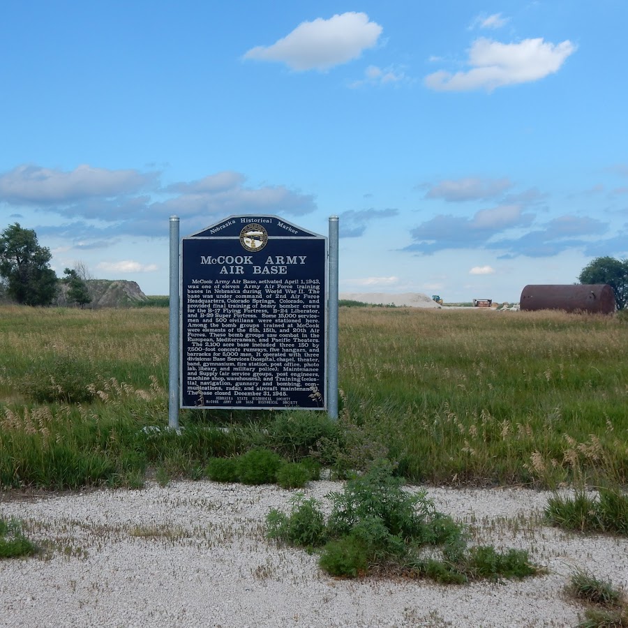 McCook Army Air Base Historical Marker