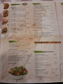 Restauration rapide BURGER'Z à Hausen bei Würzburg (la carte)