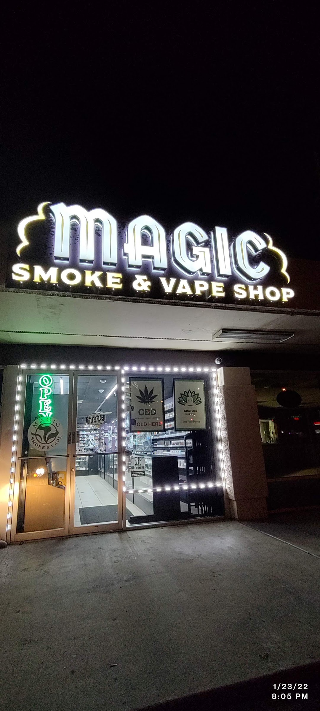 MAGIC SMOKE VAPE CBD KRATOM ( UNIVERSITY, MESA)