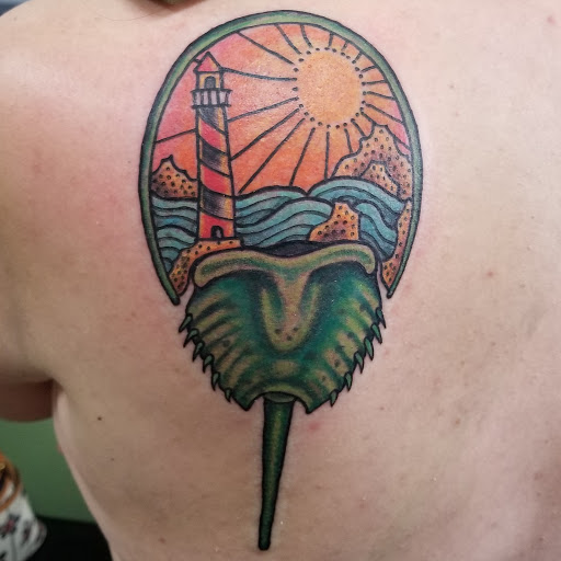 Explore tattoo ideas cross, creative tattoo ideas in Waretown, available at 3 Sparrows Tattoo