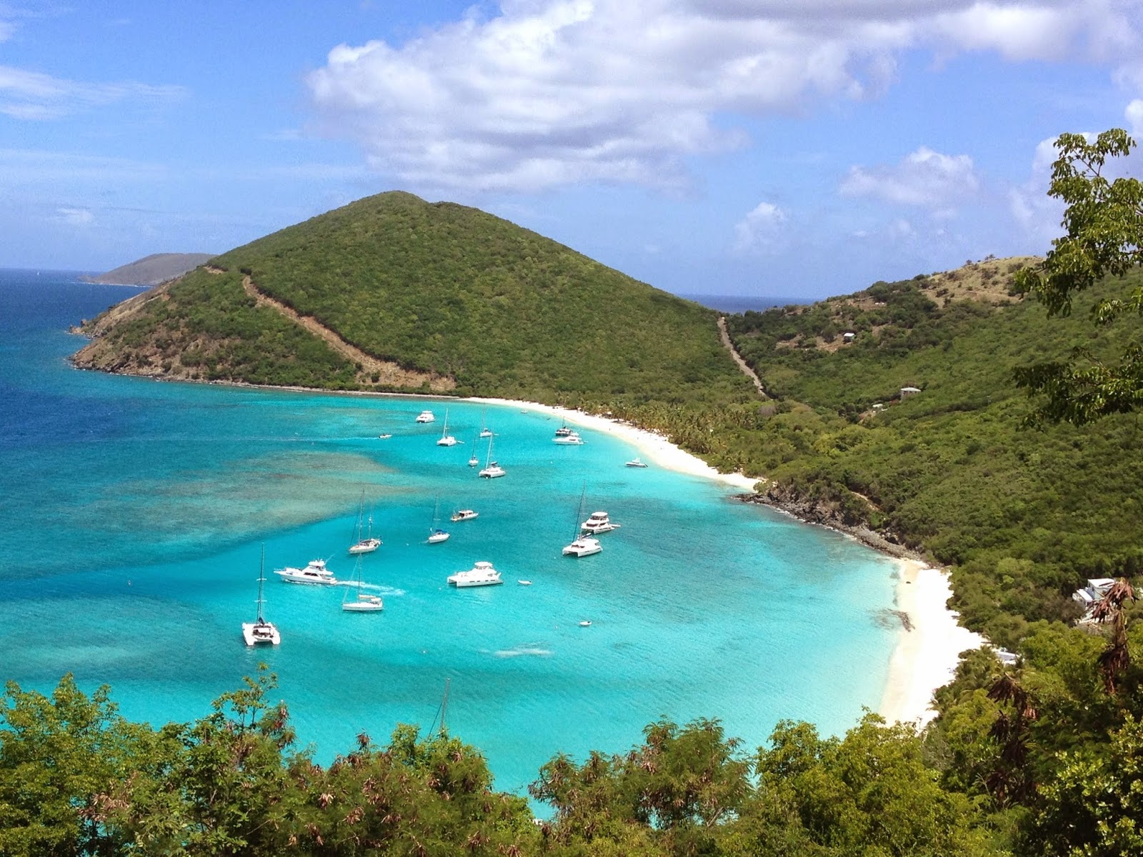 Foto di White Bay beach - luogo popolare tra gli intenditori del relax