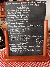 Menu / carte de Restaurant Le Chemin de la Table à Le Mans