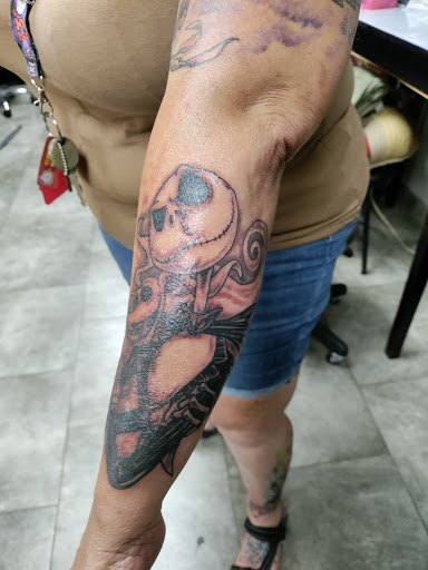 Explore art deco tattoo ideas, creative tattoo ideas in Idaho Falls, available at Spiders Web