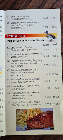 Asia Imbiss à Arnstadt carte