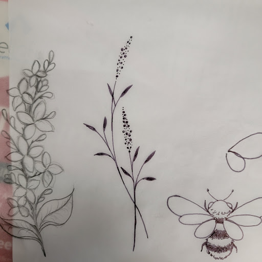 Explore unique tattoo ideas for women, creative tattoo ideas in Traverse City, available at Pinups & Needles