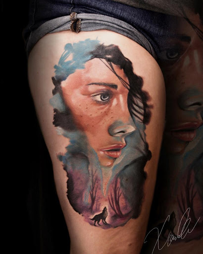 Explore little bird tattoo ideas, creative tattoo ideas in West Nyack, available at Backstage Tattoo & Piercing Palisades Mall