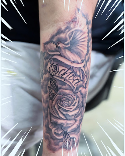 Explore mimi tattoo ideas, creative tattoo ideas in Baytown, available at Big Juniors Tattoos