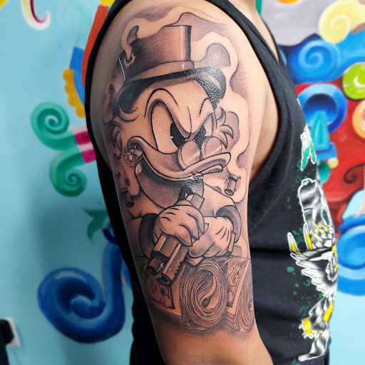 Explore heart with wings tattoo ideas, creative tattoo ideas in Philadelphia, available at Ometeotl Tattoo