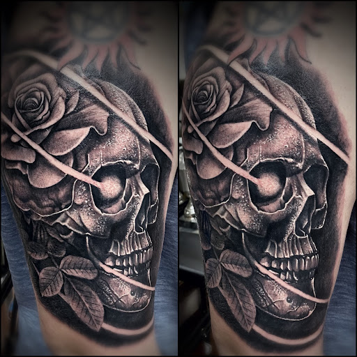 Explore wizard tattoo ideas, creative tattoo ideas in Honolulu, available at Aloha Tattoo Waikiki Hilton Hawaiian Village Rainbow Bazaar