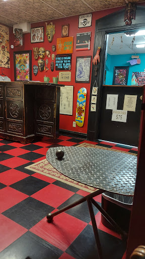 Explore viking chest tattoo ideas, creative tattoo ideas in Columbus, available at Sweet Baby Octane