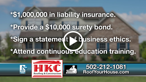 Roofing Contractor «HKC Roofing & Construction», reviews and photos, 5061 Poplar Level Rd, Louisville, KY 40219, USA