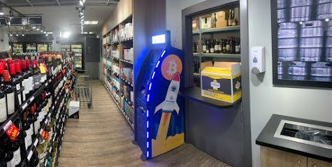HoneyBadger Bitcoin ATM at 8th Street Liquor Store