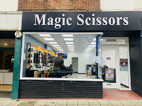 Magic scissors barbers