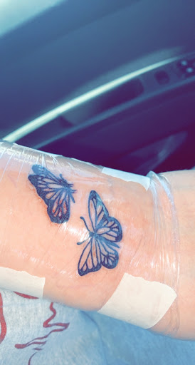 Explore knee scar tattoo ideas, creative tattoo ideas in Talbott, available at Self Made Tattoo