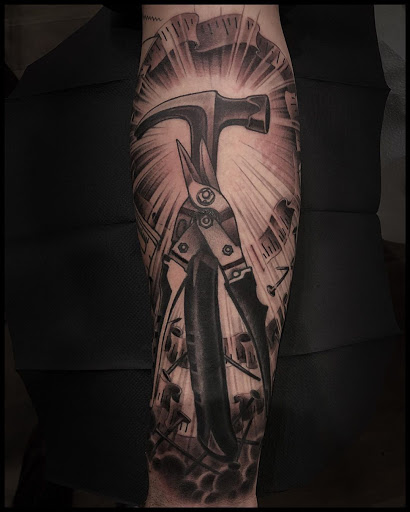 Explore libra tattoo ideas male, creative tattoo ideas in Huntington, available at Fountainhead NY