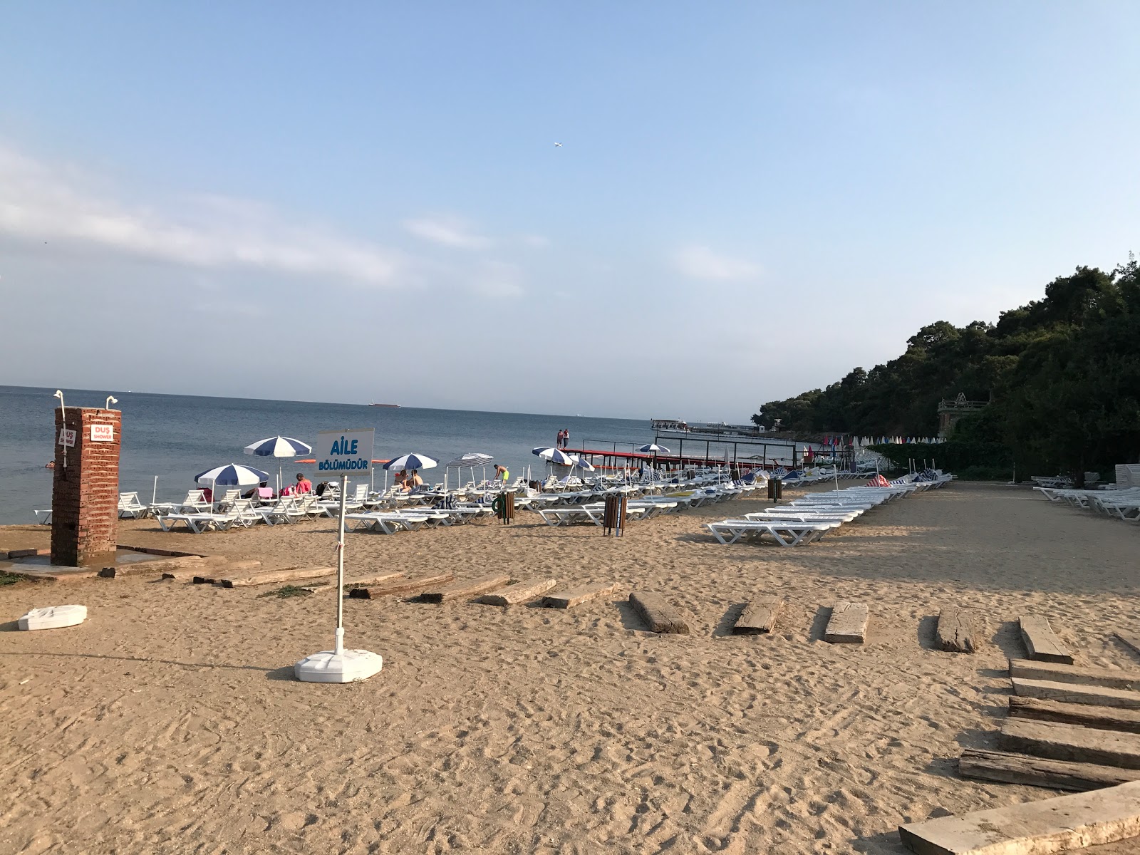 Foto von Aya Nicola Beach  mit geräumige küstenlinie