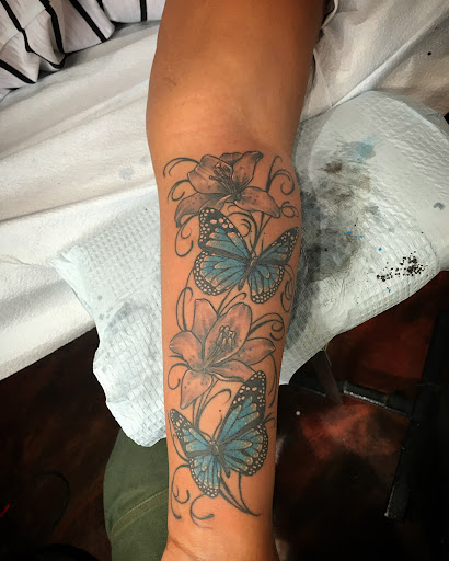 Explore matthew tattoo ideas, creative tattoo ideas in Libertyville, available at Lucky Seven Tattoo