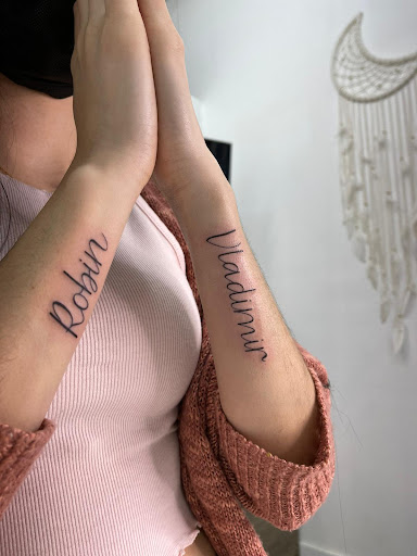 Find beach wave tattoo ideas for your next unique tattoo in Miami at Glitterpoop Studios