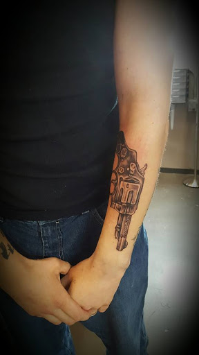 Explore world tattoo ideas, creative tattoo ideas in Hood River, available at Hood River Tattoo