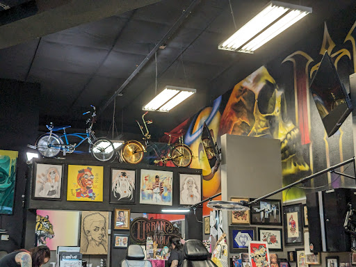 Explore women's tattoo sleeve ideas, creative tattoo ideas in Albuquerque, available at Urban Inkology Tattoo Studio (Coors)