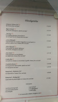 Menu du Piroschka à Gundelfingen an der Donau