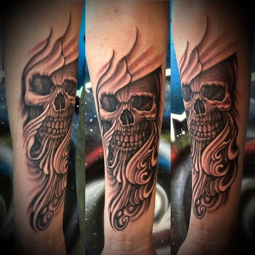 Explore tattoo ideas sleeve male, creative tattoo ideas in Ambler, available at Tattoo GalaxyAmbler Piercing & Custom Tattoos